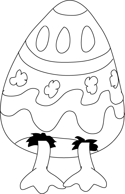 easter eggs to colour and print. Click here to Print