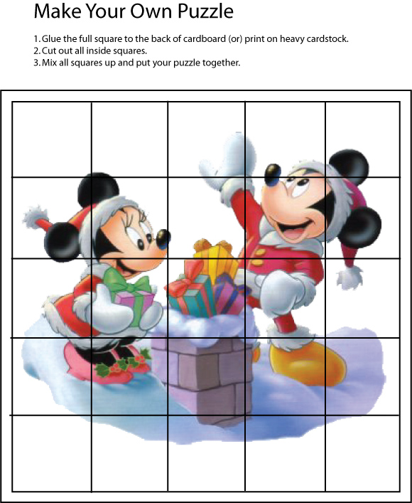 christmas puzzles printables