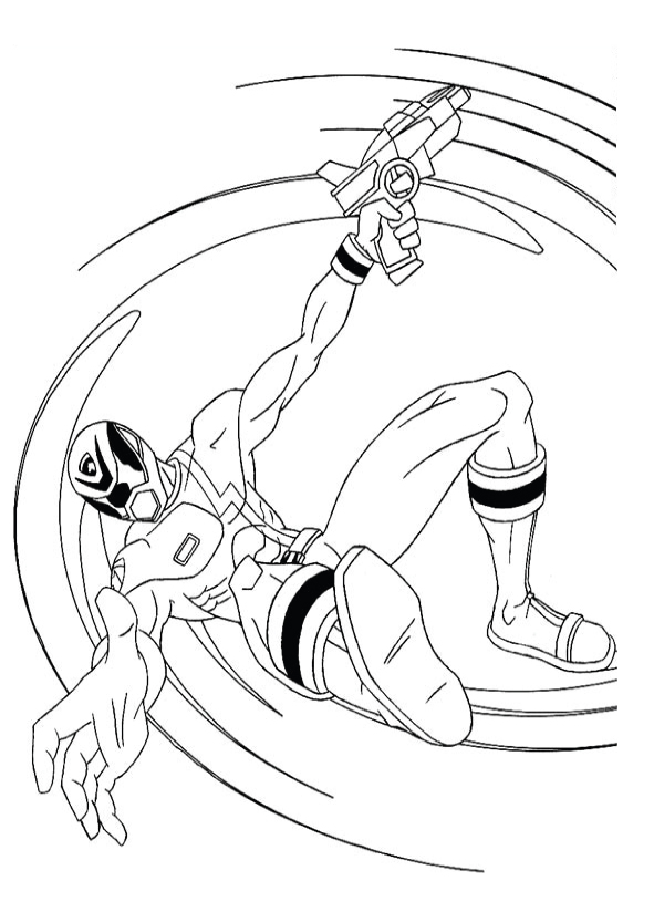 power rangers coloring pages screen